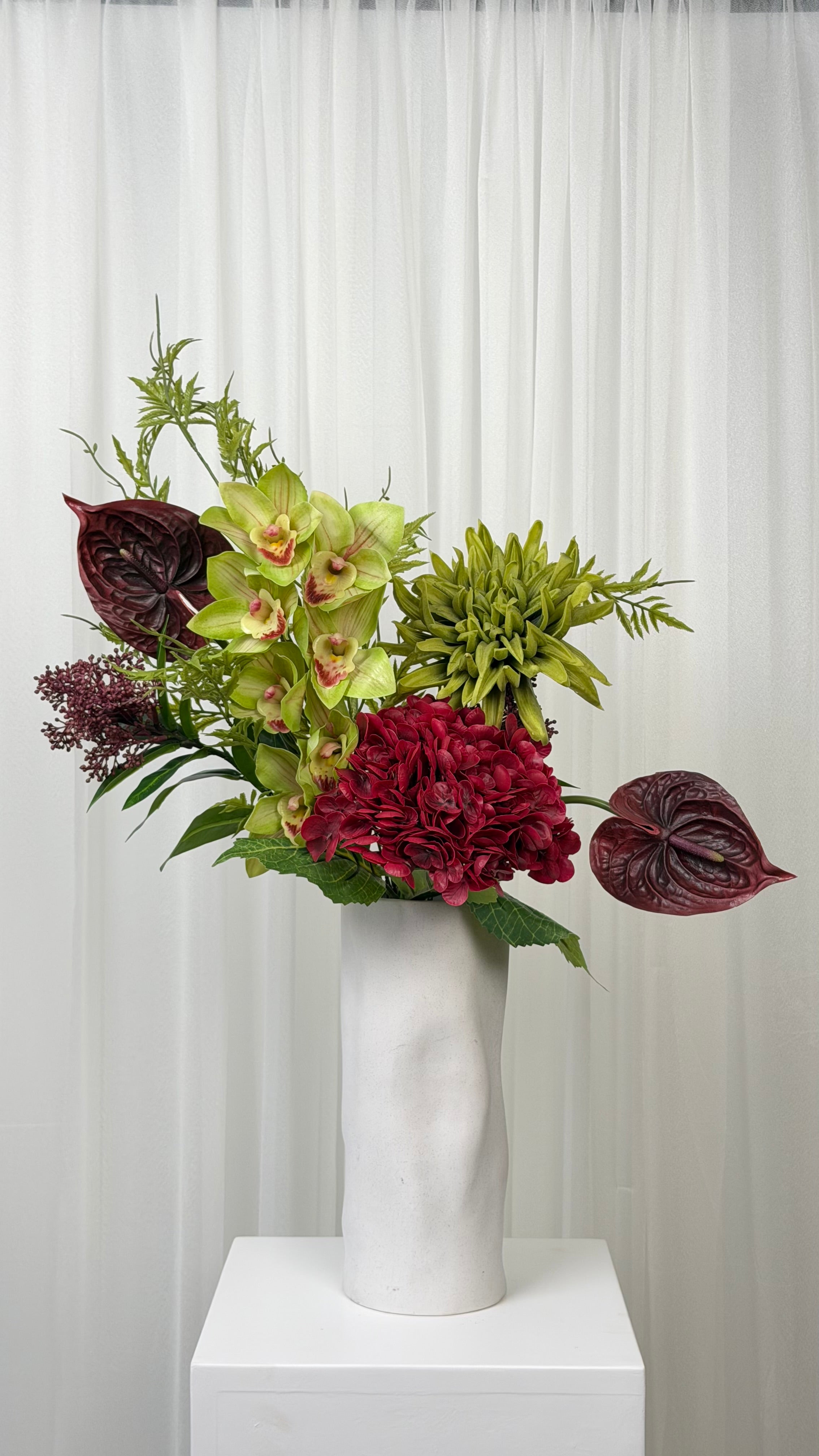 Burgundy Elegance